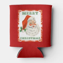 レトロヴィンテージすてきサンタクロース 缶クーラー