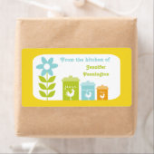 レトロヴィンテージのキッチンラベル ラベル (インサイチュ)