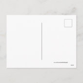 レトロヴィンテージのクリスマスの球根はがき シーズンポストカード (裏面)