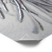 レトロヴィンテージのクリスマスホリデーの球根ポスター ポスター (角)