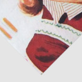 レトロヴィンテージの女性のキッチンパーティー 薄葉紙 (詳細)