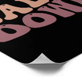 レトロヴィンテージを落ち着かせるために必要なおもしろい引用文 ポスター (角)