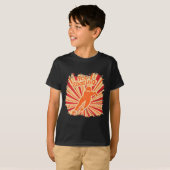 レトロヴィンテージアイススケートウィンタースポーツ Tシャツ (正面フル)