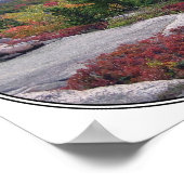 レトロヴィンテージアカディア国立公園メーンアイランド ポスター (角)