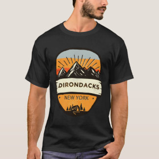 レトロヴィンテージアディロンダックスニューヨークサミナリー Tシャツ