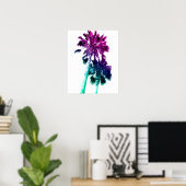 レトロヴィンテージアポップ・アートのートロサンゼルスプリント ポスター (ホームオフィス)