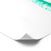 レトロヴィンテージアポップ・アートのートロサンゼルスプリント ポスター (角)