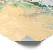 レトロヴィンテージアートデコレディークリスマスホリデイ ポスター (角)