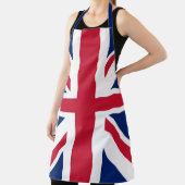 レトロヴィンテージイギリス国旗のエプロン、英国ユニオンジャック エプロン (インサイチュ)