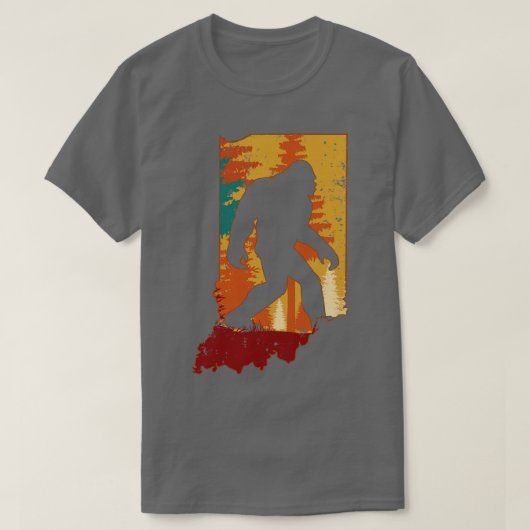 レトロヴィンテージインディアナ Tシャツ (デザイン正面)