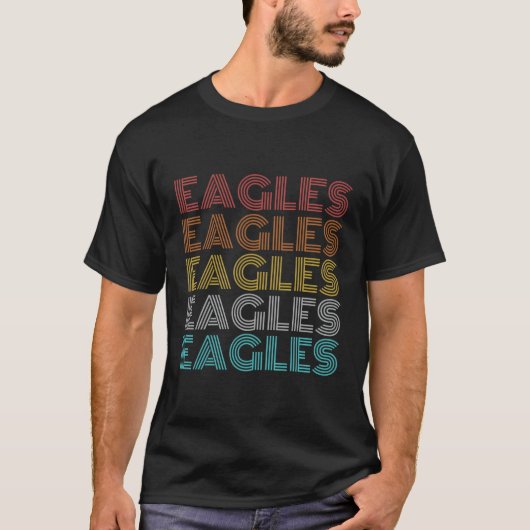 レトロヴィンテージイーグルズ Tシャツ (正面)