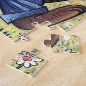 レトロヴィンテージイースターエンジェルホリデージグソーパズル ジグソーパズル (側面)