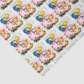 レトロヴィンテージイースターグリーティングチックスパーティー 薄葉紙 (詳細)