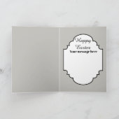 レトロヴィンテージイースタードーターメッセージカードの追加 シーズンカード (内部)