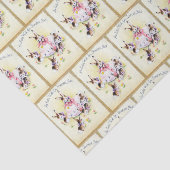 レトロヴィンテージイースターバニーパーティータイル 薄葉紙 (詳細)