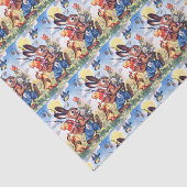 レトロヴィンテージイースターバニーホリデーパーティー 薄葉紙 (詳細)