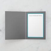 レトロヴィンテージイースターバニー追加気持ち シーズンカード (内部)