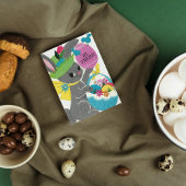 レトロヴィンテージイースターバニー追加気持ち シーズンカード