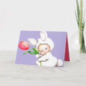 レトロヴィンテージイースターホリデイ シーズンカード (正面)