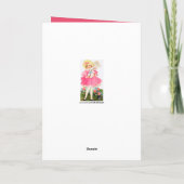 レトロヴィンテージイースター姪 シーズンカード (裏面)