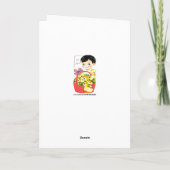 レトロヴィンテージイースター甥 シーズンカード (裏面)