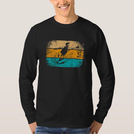 レトロヴィンテージウォータースキー Tシャツ (正面)