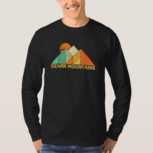 レトロヴィンテージオザーク山脈 Tシャツ (正面)
