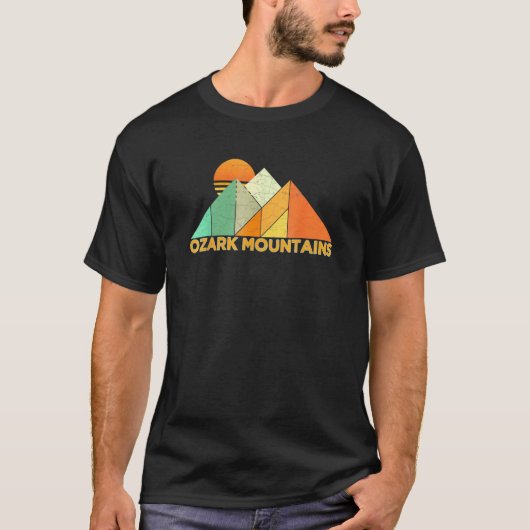 レトロヴィンテージオザーク山脈 Tシャツ (正面)