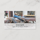 レトロヴィンテージオートバイレストランの専門家 名刺 (正面)