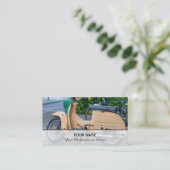 レトロヴィンテージオートバイレストラン専門家busi 名刺 (スタンド正面)