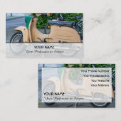 レトロヴィンテージオートバイレストラン専門家busi 名刺 (正面/裏面)