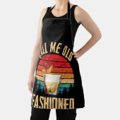 レトロヴィンテージオールドテキラファッションドワイン エプロン (インサイチュ)