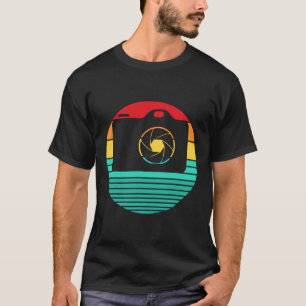 レトロヴィンテージカメラカメラカメラフォトグラファー写真大好き Tシャツ