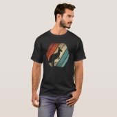 レトロヴィンテージカンガルーと可愛い動物 Tシャツ (正面フル)