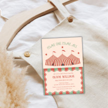 レトロヴィンテージカーニバルサーカス赤ちゃんシャワー