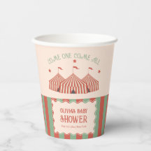 レトロヴィンテージカーニバルサーカス赤ちゃんシャワー