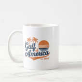 レトロヴィンテージガルフオブアメリカ2025アメリカンFla コーヒーマグカップ (左)