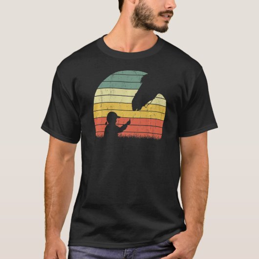 レトロヴィンテージガールホース Tシャツ (正面)