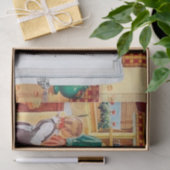 レトロヴィンテージキッチンの切り離し 薄葉紙 (ギフト)