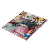 レトロヴィンテージキッチンデコーナー タイル (側面)