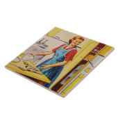 レトロヴィンテージキッチンハウスワイア料理  タイル (側面)