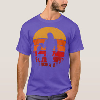 レトロヴィンテージキャンピングブレックファーストアウトレットサスカッチ Tシャツ