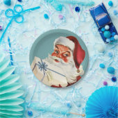 レトロヴィンテージクラシッククリスマスクラシック ペーパープレート (パーティー)