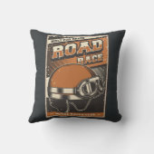 レトロヴィンテージクラシックグランジオートバイヘルメット クッション (裏面)