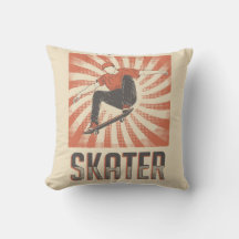 レトロヴィンテージクラシックグランジレッドスケーター