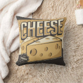 レトロヴィンテージクラシックゴールデンチーズ装飾用クッション クッション (ブランケット)