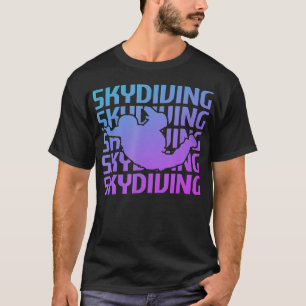 レトロヴィンテージクラシックスカイダイビングスカイダイバー6 Tシャツ