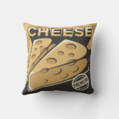 レトロヴィンテージクラシックチーズ クッション (裏面)