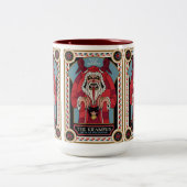 レトロヴィンテージクランプス&ザオールドダーククリスマス ツートーンマグカップ (中央)