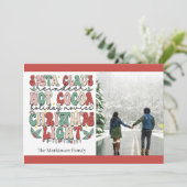 レトロヴィンテージクリスマスアンドホットココ シーズンカード (スタンド正面)